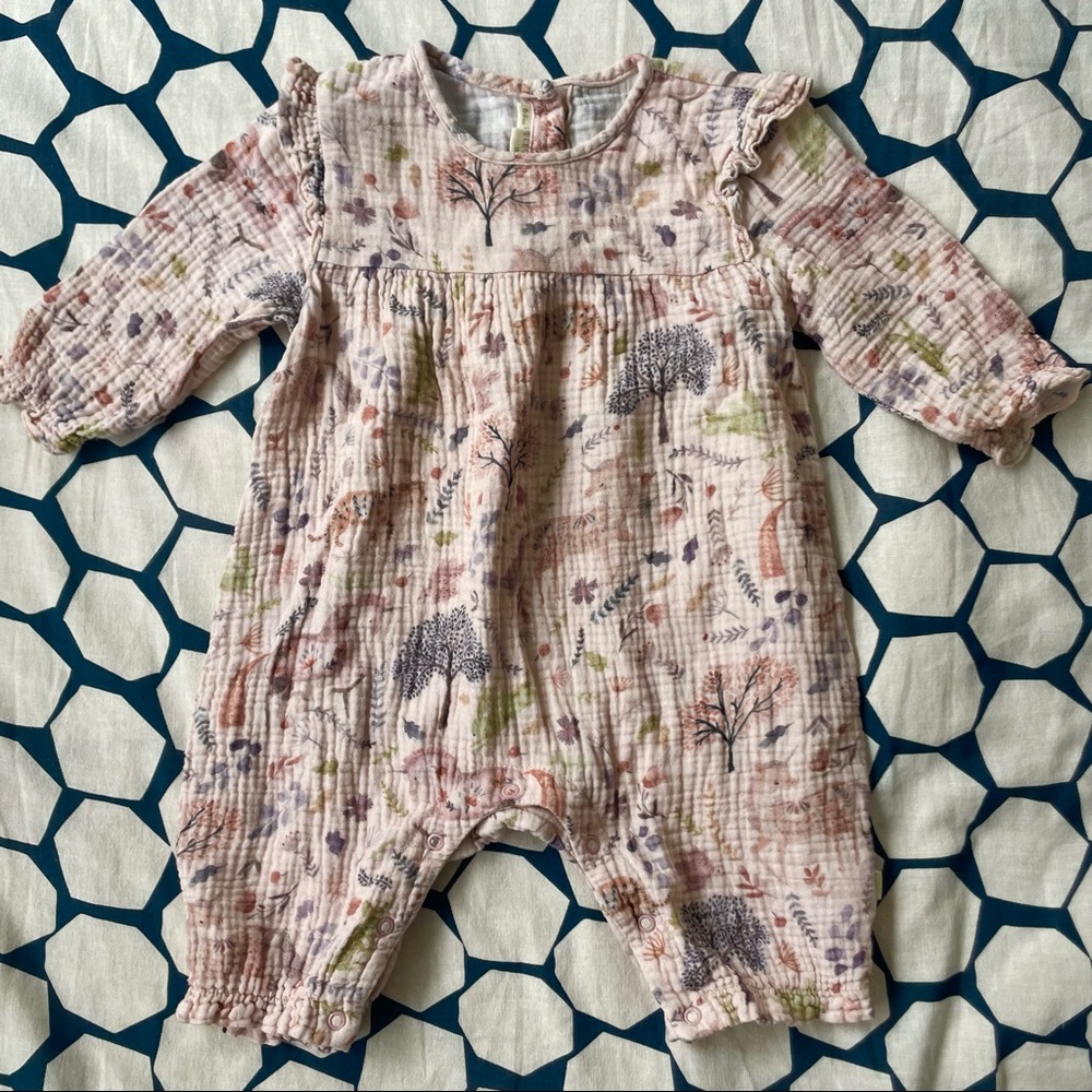 Elegant Baby Muslin Jumper (6-9 months)